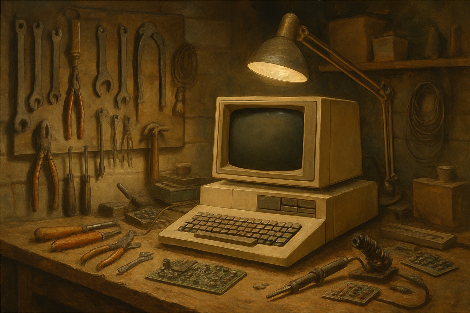 The garage origins of the personal computer, Apple, 1976