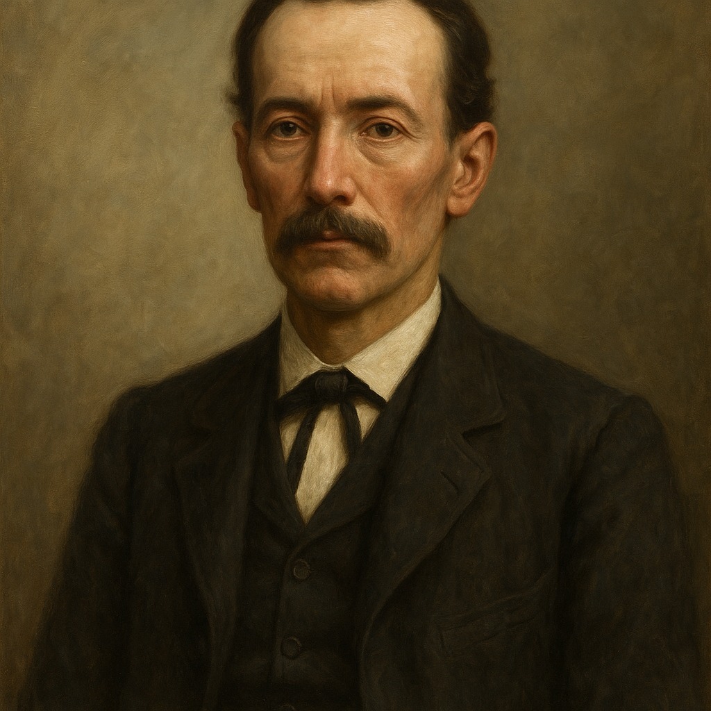 Portrait of John Wesley Hardin, Texas gunfighter turned lawyer