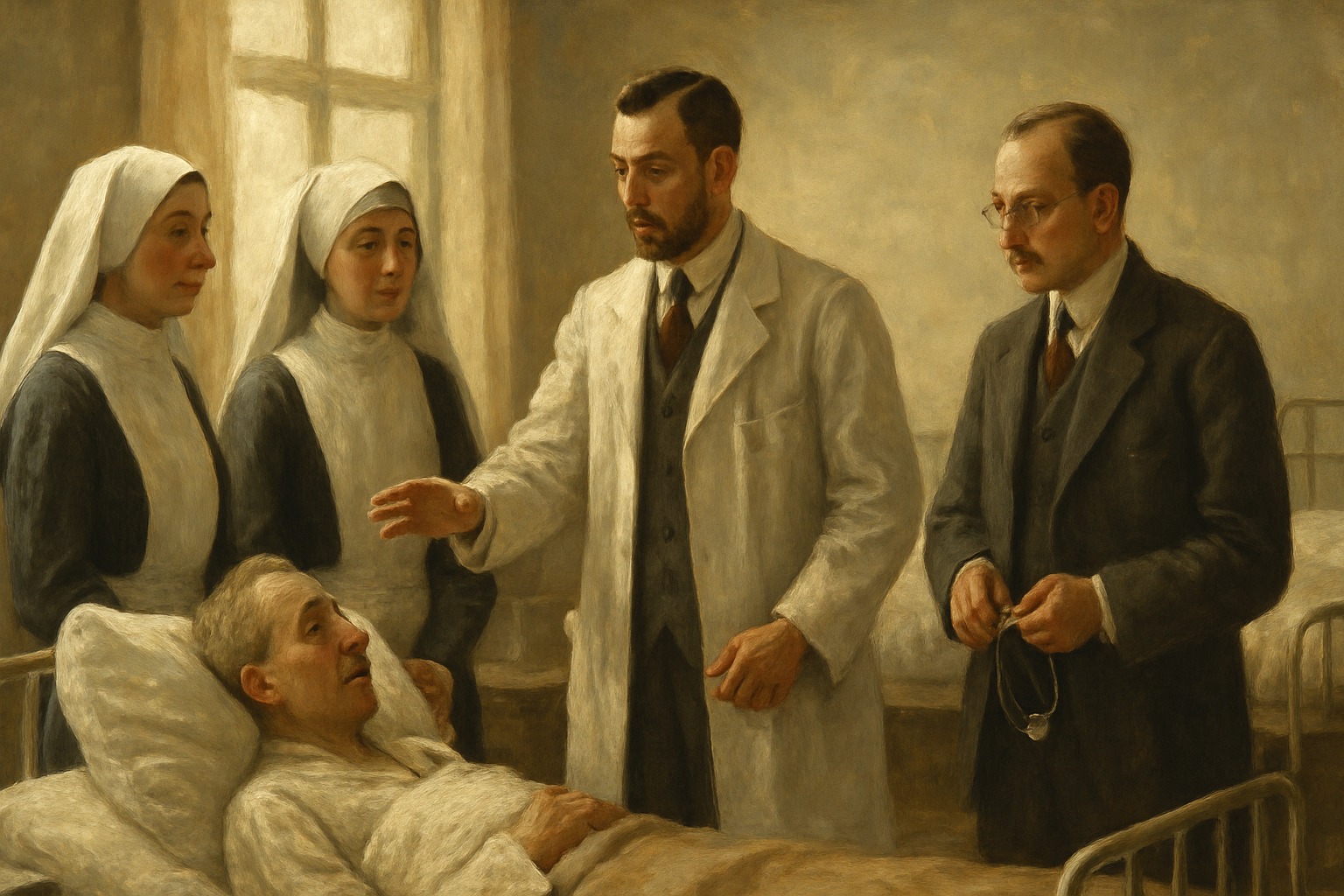 Early team-based medicine at a hospital ward, the Mayo Clinic