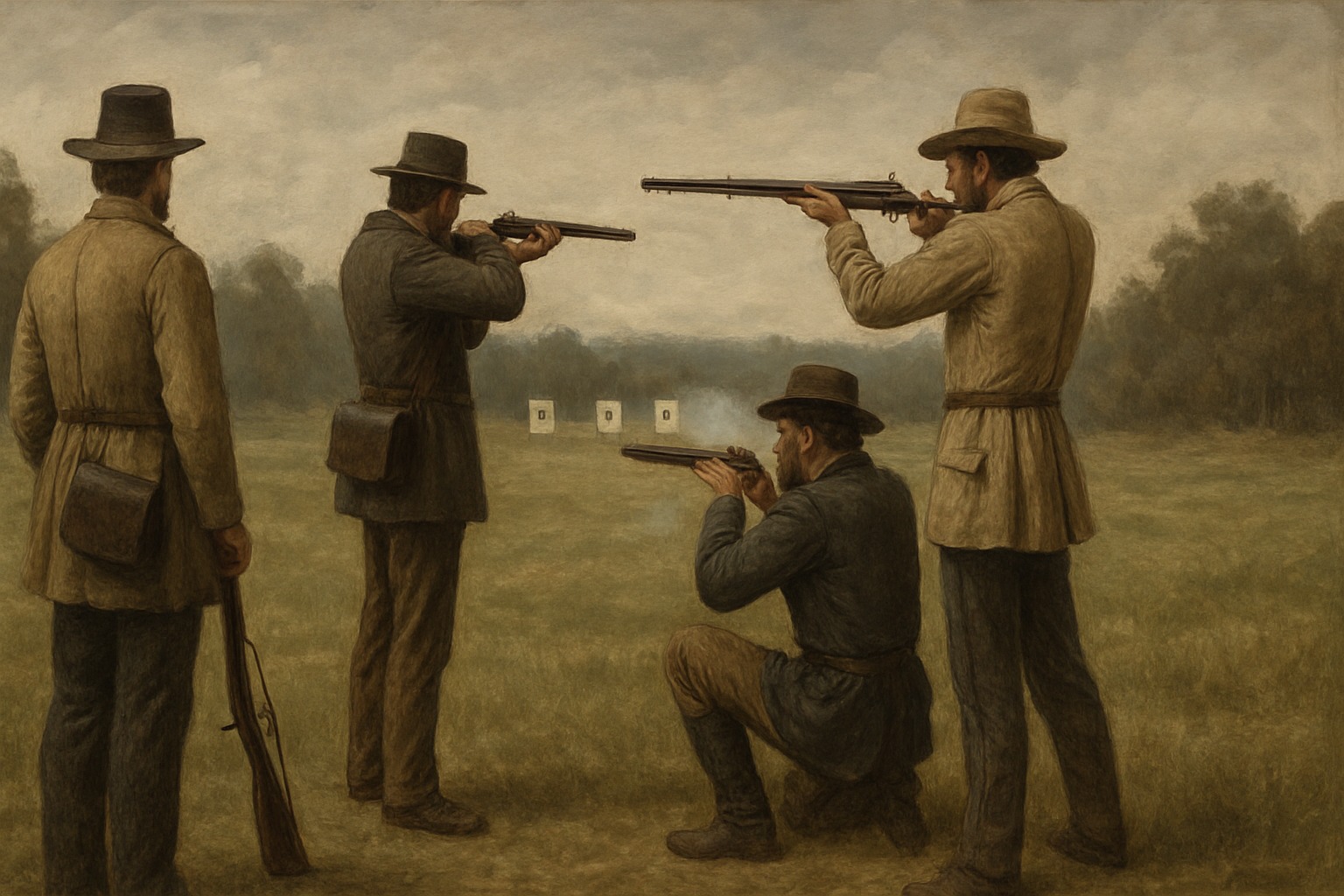 A 19th-century marksmanship range, the founding purpose of the NRA