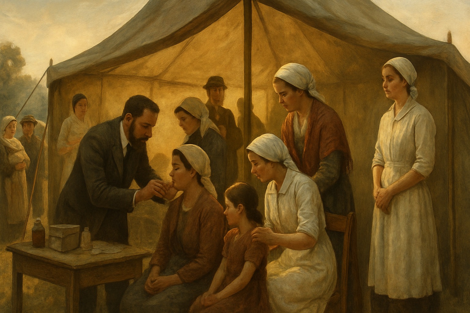 An early 20th-century public-health campaign funded by the Rockefeller Foundation