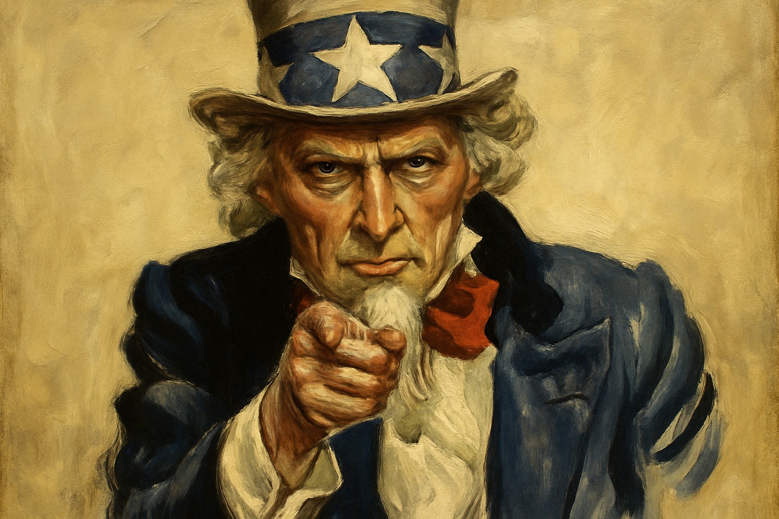 Illustration of Uncle Sam, the personification of the United States